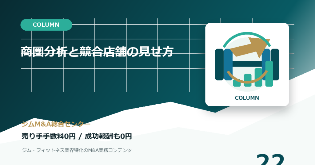 商圏分析と競合店舗の見せ方のコラムアイキャッチ画像